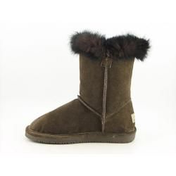 Bearpaw Mackenzie Womens Brown Maple Winter Boots