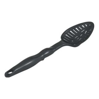 Vollrath 5284320 Slotted High Ht. Spoon, Black