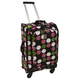 Jenni Chan Multi Dots 21 inch 360 Quattro Carry on Spinner Upright
