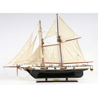Old Modern Handicrafts Harvey Painted Model Ship Today $297.70