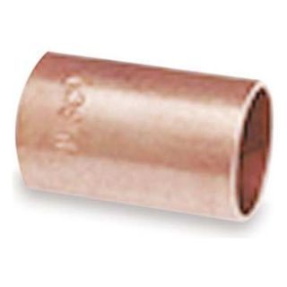 Nibco C601 1 Coupling Without Stop, 1 In, Wrot Copper