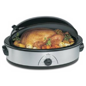 Holmes RO1800BR S 18LB Stainless Steel Oval Roaster