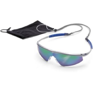 MCR Safety T2112AF Onyx Glasses/Gry Lens