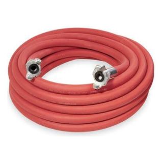 Goodyear Engineered Products A1250 UC 30 Air Hose, Universal Coupler, 1 3/16 OD, Red