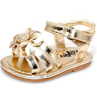 Baby Girl Gold Flower Fashion Crib Sandals Today $22.99 4.0 (1