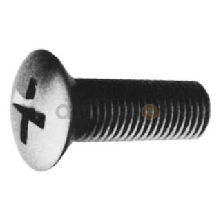 Phillips Oval Head Machine Screw 18 8 Stainless Steel, Pack of 50