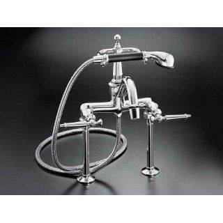 Kohler 110 4 BV Antique Faucet Clawfoot Tub and Shower