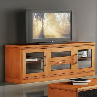 Transitional 70 inch Light Cherry Entertainment Console Today $1,159