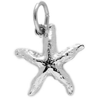 Rembrandt Charms Starfish Charm, 14K White Gold Jewelry
