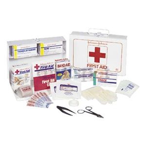 Johnson 8161 Metal Shell Industrial First Aid Kit