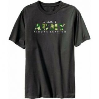 Us Army Figure Skating / Camouflage Sports Mens T Shirt