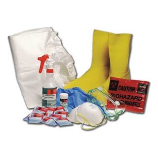 North By Honeywell 130023L Biohazard Kit, XL Tyvek Suit, Gloves