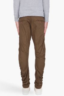 G Star Olive Omega Arc 3d Trousers for men