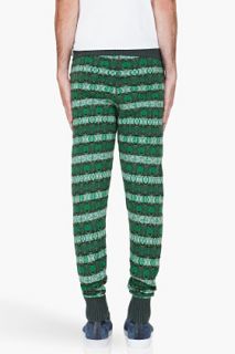 Diesel Green K Cristal Lounge Pants for men