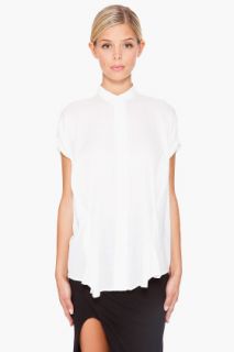 Acne Scallop Pleat Blouse for women