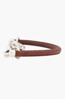 Maison Martin Margiela Silver Half Wrap Bracelet for men