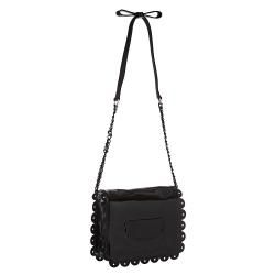 See by Chloe Poya Black Patent Leather Crossbody Bag