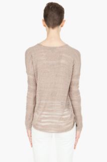 Helmut Pale Taupe Destroyed Boucle for women