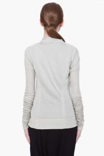 Rick Owens Lilies Grey Long Sleeve Sweater for women
