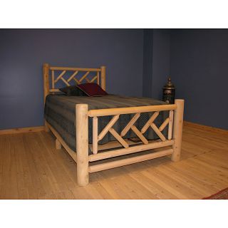 Rustic Adirondack Cedar Tahawus Twin Bed