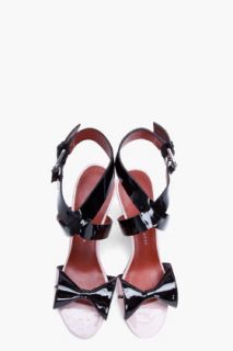 Marc By Marc Jacobs Blush Leather Bow Sandals for women