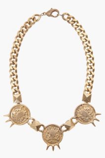 Fallon Crest Coin Necklace for women