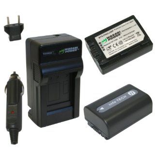Wasabi Power Battery and Charger Kit for Sony NP FH50