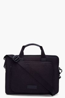 Marc By Marc Jacobs Black Logo Cartridge Laptop Bag for men