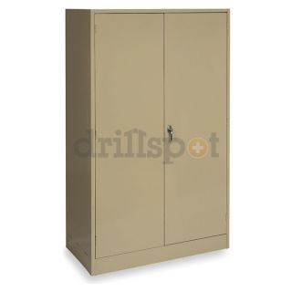 Edsal 1UFE5 Quick Assembly Cabinet, Unassembled, Beige