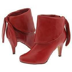 Steve Madden Flirts Red Leather Boots