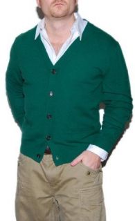 Polo Ralph Lauren Mens Cashmere Sweater Cardigan Green