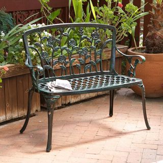 kitts cast aluminum patio bench compare $ 191 99 sale $ 157 49 save
