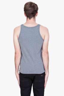 Diesel Grey Umtk Johnny Tank Top for men