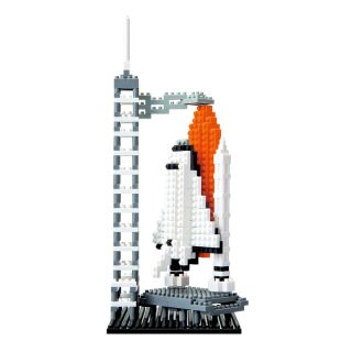 nanoblock Sites to See Level 3   Space Shuttle 580 Pcs Today $30.99