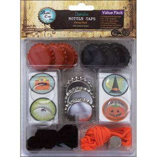 Vintage Collection Halloween Value Party Pack Bottle Caps
