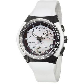 Tissot Mens T Sport T Tracx Stainless Steel Rubber Watch