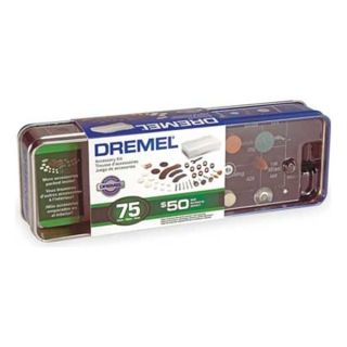 Dremel 707 01 Accessory Tin Can Kit, 75 Pc