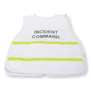Condor 2PDP4 Safety Vest, Incident, Polyester, White