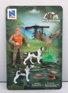 Wild Hunting Ducks and Tracking Dogs Playset Toys & Games