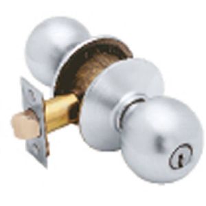 Schlage F80 CSV ORB 626 KA4 Chrome Storeroom Lockset