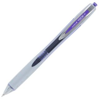 Uni Ball Vision RT Purple Retractable Rollerball Pens (Pack of 12