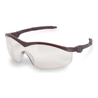 Condor 1VW11 Safety Glasses, Clear, Scratch Resistant