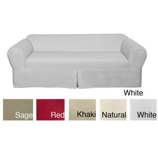 Classic Two piece Twill Sofa Slipcover Today $85.99 3.6 (15 reviews