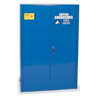 Eagle CRA 45 Corrosive Safety Cabinet, Blue, 45 gal.