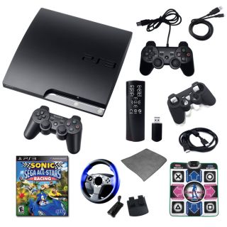 Playstation 3 160GB Ultimate Bundle with Sonic Racing, Wheel, Remote