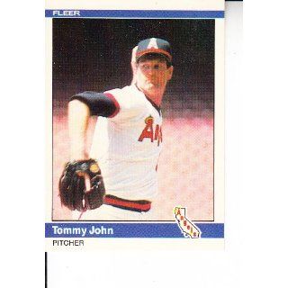 1984 Fleer #522 Tommy John Baseball 