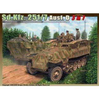 Models 6223 1/35 Sd.Kfz.251/7 Ausf.D Pioneerpanzerwagen Toys & Games