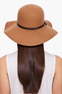 Dsquared2 Camel Wool Jennifer Hat for women