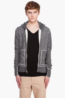 Wings + Horns Knit Hoodie for men