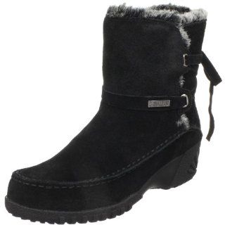 com Khombu Womens Moon Waterproof Faux Fur Boot,Black,8 M US Shoes